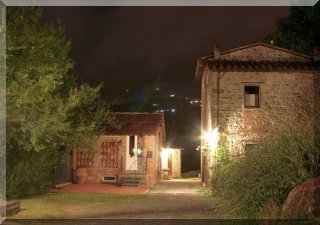 Summer night at Villa Stabbia
