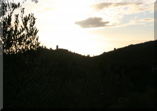 Sunset in Tuscany