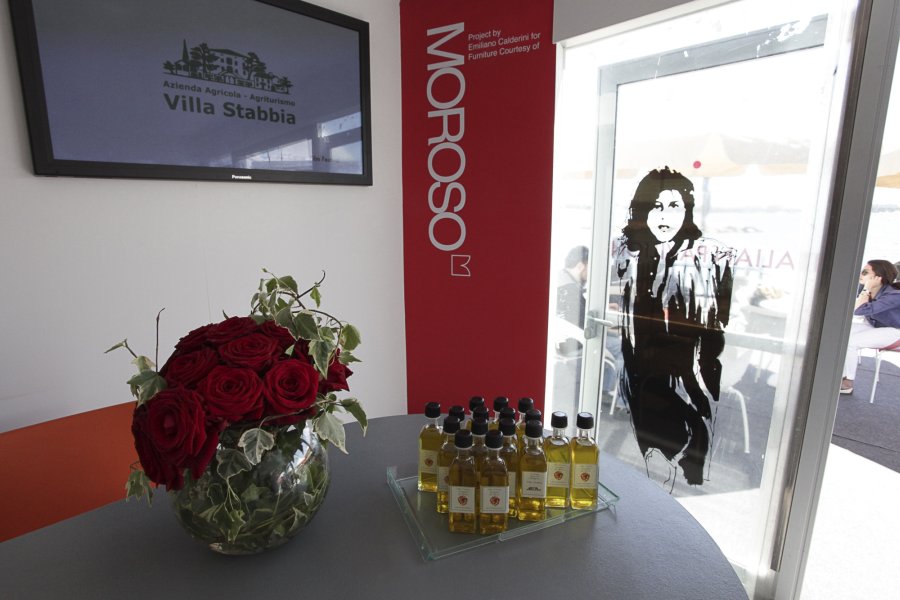 Villa Stabbia Oil at the Film Festival at Cannes 2013