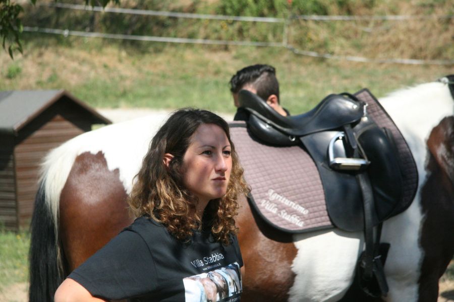 III level ENGEA exam for riders from the Villa Stabbia riding centre 