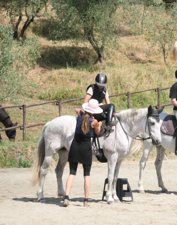 III level ENGEA exam for riders from the Villa Stabbia riding centre 