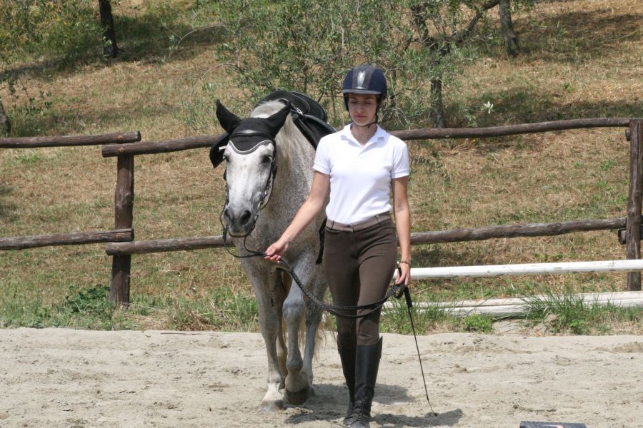 III level ENGEA exam for riders from the Villa Stabbia riding centre 