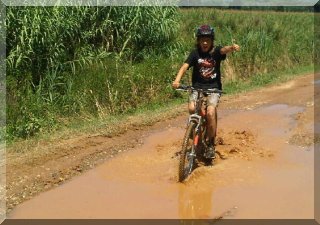 Or maybe not avoiding the mud