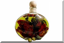 Aromatic Olive Oil with Tomatoes, Basil and Mixed Pepper